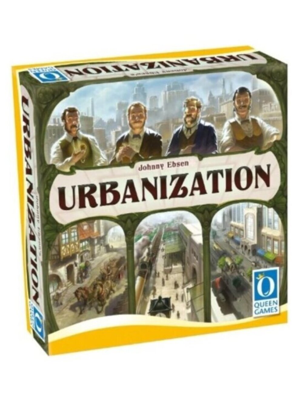 QUEEN GAMES 𝐉𝐨𝐡𝐧𝐧𝐲 𝐄𝐛𝐬𝐞𝐧 𝐔𝐑𝐁𝐀𝐍𝐈𝐙𝐀𝐓𝐈𝐎𝐍 Board Game